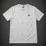 Adidas Geographic patterned round t-shirt - Image 5