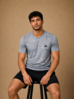 Adidas Geographic patterned round t-shirt - Image 6